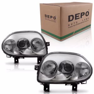 Par Farol Clio 2000 2001 2002 Foco Duplo Cromado