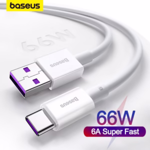 Cabo De Dados De Carregamento Rápido Baseus 66w Série Superior Para Tipo C