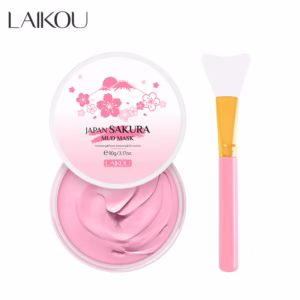 LAIKOU Máscara Verde De Chá Sakura De Argila Limpeza Dos Poros Cravos