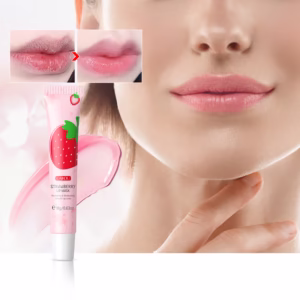 LAIKOU Strawberry Lip Balm Night Sleeping Mask Repairing Lip Care 18g