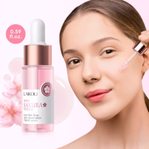LAIKOU Japan Sakura Facial Serum Cherry Blossom Remove Spot Essence Skin Rejuvenation 17ml