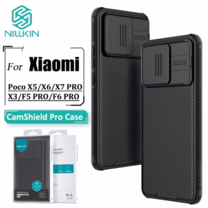 NILLKIN CamShield Caso POCO F7 X7 Pro F6 F5 Capa Traseira Anti Impressão Digital À Prova De Choque