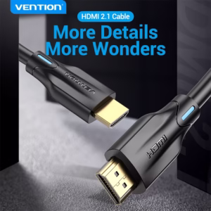 Vention 8K Cabo HDMI Ultra High Speed 48Gbps HDMI 2.1 Cabo Supports 8K/60Hz 4K/120Hz HDR Dolby Atmos eARC for PS4 Appl
