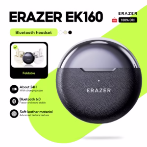 Lenovo ERAZER Fones De Ouvido EK160 Verdadeiro Sem Fio Bluetooth Fone HD Estéreo Alta Fidelidade Baixa Latência Com Micr