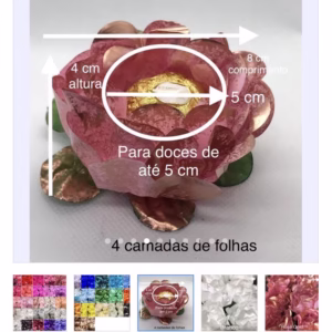 24 forminhas para doces finos luxo mod CELEBRARE casamento aniversário 40 cores//