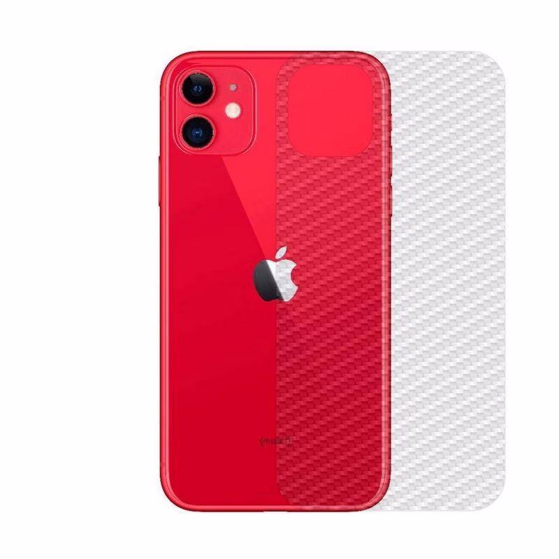 Película Traseira de Fibra de Carbono para iPhone 12 / 12 Pro - Gshield