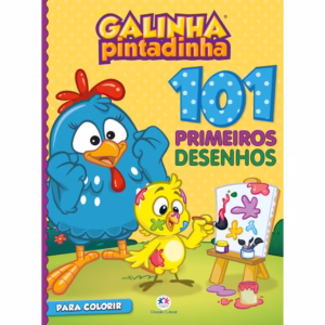 Livro - 101 primeiros desenhos - Galinha Pintadinha