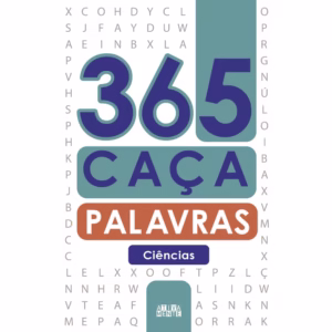 Livro - 365 caça-palavras - Ciências - Capa comum - Ativamente