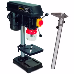 Furadeira de Bancada com Madril de 1/2" FSB13P Pratika SCHULZ + Paquímetro de Aço 6 POL WESTERN