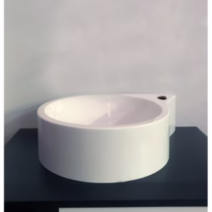 Cuba Gota Redonda Sobrepor Branco