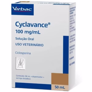 Cyclavance (50mL) 100mg/mL - Tratamento de Dermatite P/ Cães