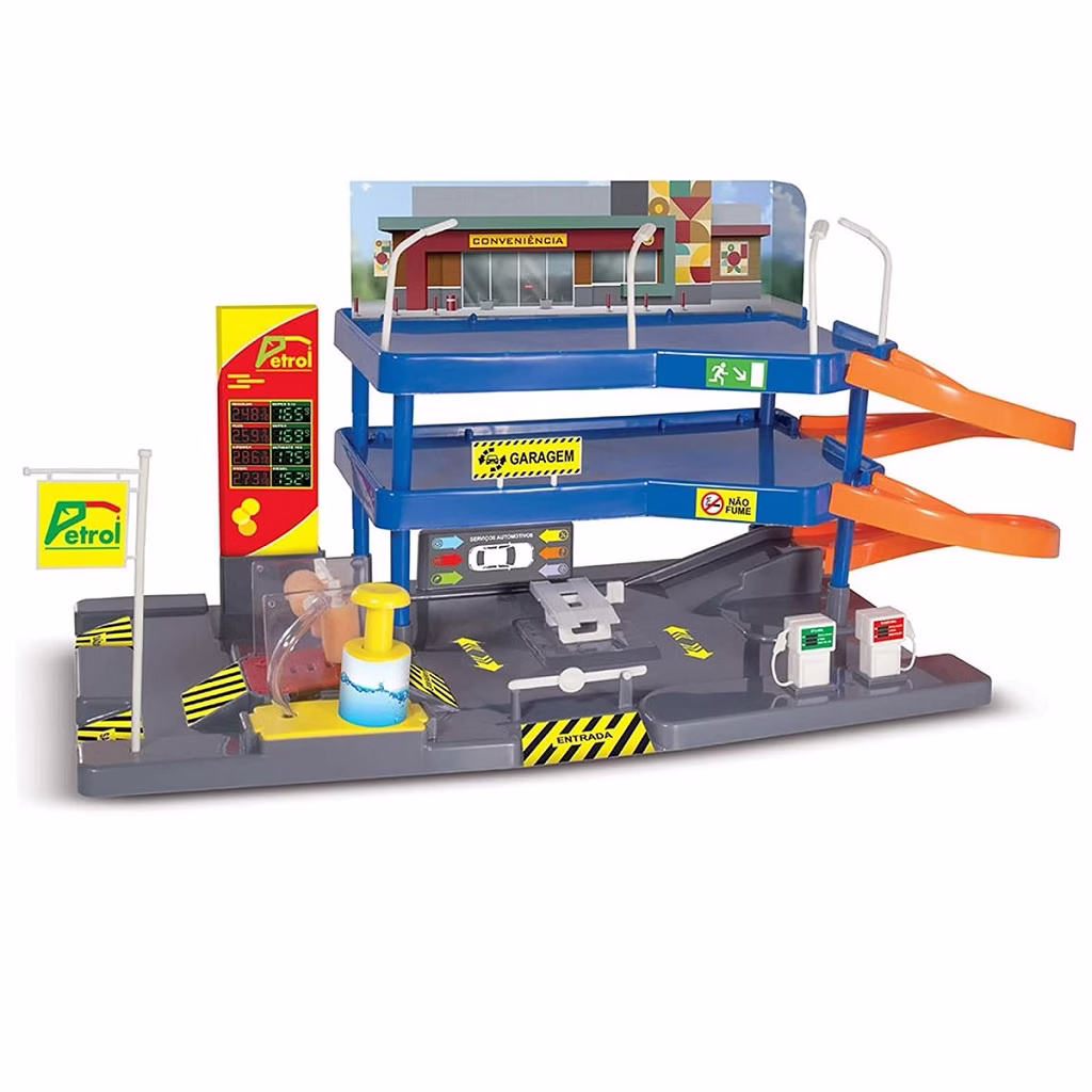 Brinquedo Posto Lava Rápido Acqua Posto Infantil 0325 - Nig Brinquedos