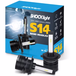 Lâmpada Super Led Mini Shocklight 32w S14 Nano H7 6000k