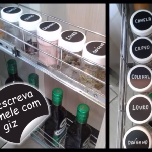 Adesivos Lousa Etiquetas para Tempero