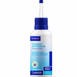 Phisio Anti Odor Limpador Auricular - Virbac - 100ml