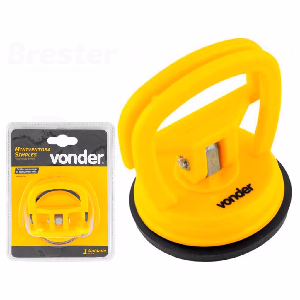 Mini Ventosa Transporte Desamassar Profissional 60mm Vonder