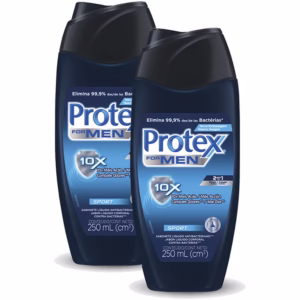 Kit Sabonete Líquido Protex Men Sport 250ml com 2 unidades