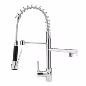 Torneira De Cozinha Gourmet Monocomando Baixa 50 Cm Com Ducha