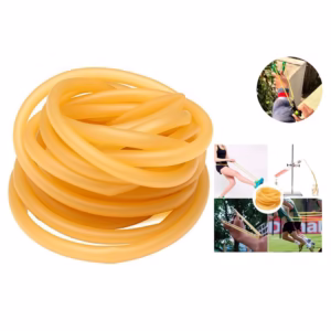 Tubo Látex Marilha N°201 N°203  15m Cirúrgico Garrote tripa De Mico Estilingue Exercícios Físicos