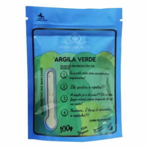 Argila  Verde  em  Pó  100g  Phallebeuaty