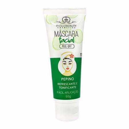 Máscara Facial Peel Off Pepino Bisnaga PhálleBeauty PH050