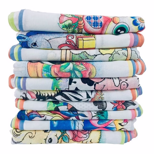 Pano De Prato Vies Estampado Extra Kit Com 30 Peças - Imagem 2