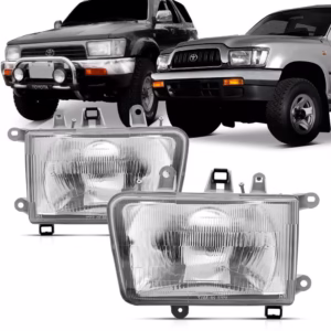 Farol Hilux Pick-up 2002 2003 2004 Sw4 93 94 95 Foco Simples Cromado