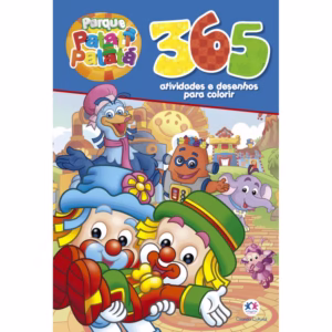 Livro - Patati Patatá - 365 atividades e desenhos para colorir - Capa comum - Ciranda Cultural