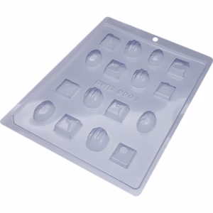 Forma Simples Diversos 9901 em Acetato BWB Para Bombom e Doces de Chocolate e Confeitaria Doceira Saldão