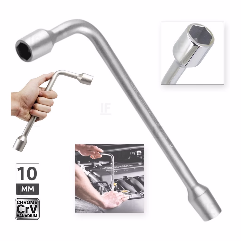 Chave Biela Tipo L De 10mm Niquelado Stels