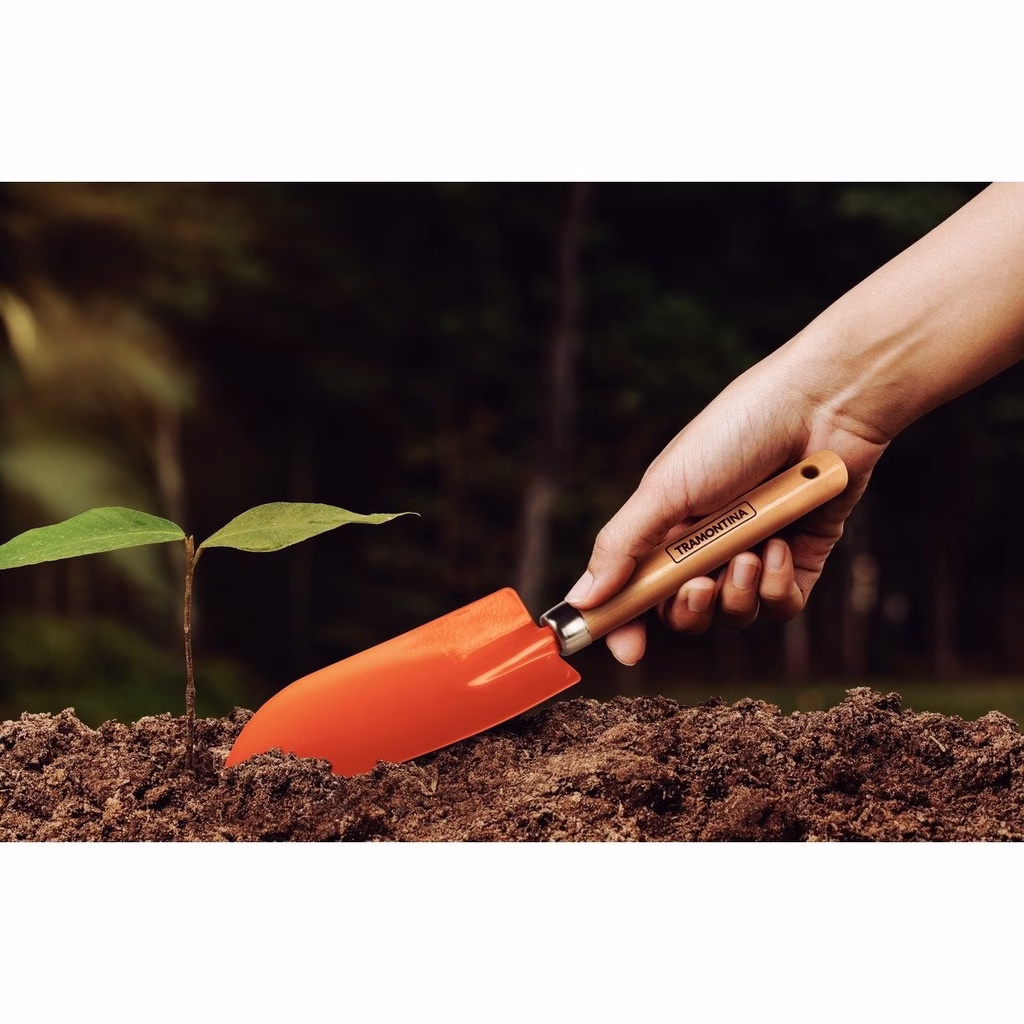 Pazinha de Jardim Estreita Tramontina com Cabo de Madeira 77908/001 - Imagem 2