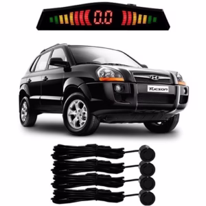 Sensor De Estacionamento Ré Tucson Todos Os Modelos Preto