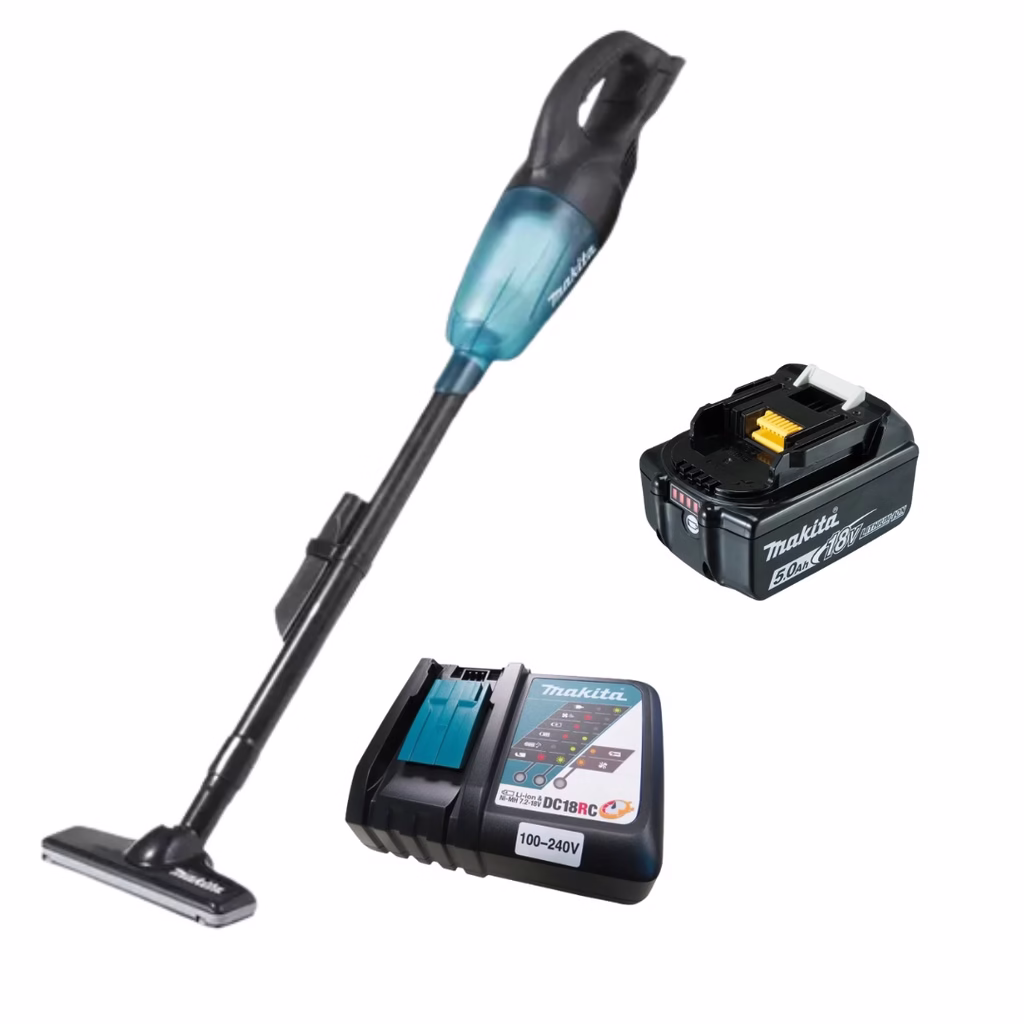 Aspirador Pó Makita 18v Dcl180zb Com Bateria E Carregador