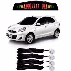 Sensor De Estacionamento Ré March Todos Os Modelos Branco