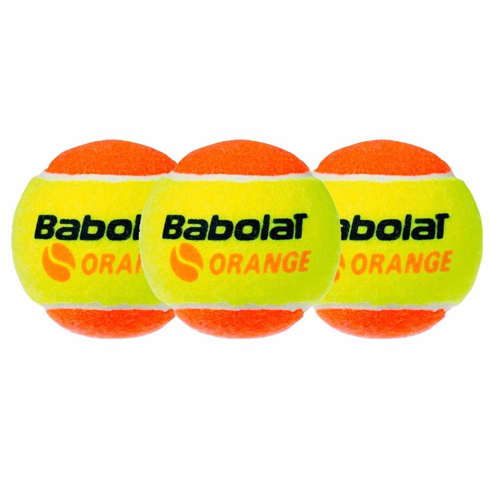 Bola De Beach Tennis Babolat Orange Pacote Com 03 Bolas
