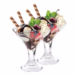 Jogo de Taças de Vidro Deliss P Para Sobremesa 220ml 2 Pcs - Ruvolo