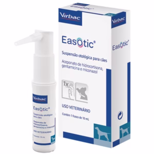 Easotic 10mL - 1 Frasco - Suspensão Otológica P/ Cães