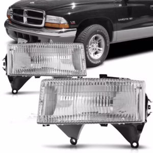 Farol Dodge Dakota 97 98 99 2000 2001 2002 Cromado