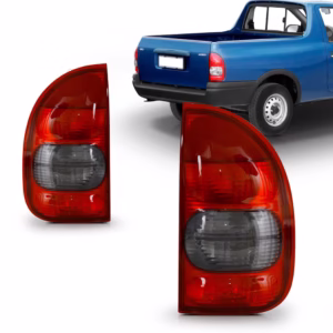 Par Lanterna Corsa Pick Up 4 Portas 2000 2001 2002 Fumê