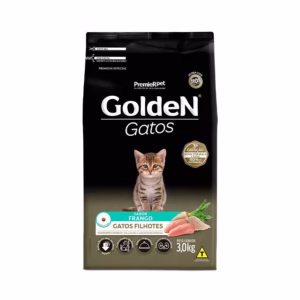 Ração Golden Gatos Filhotes Sabor Frango 3Kg