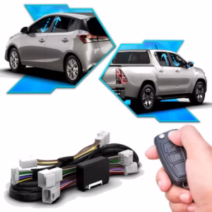 Toyota Interface Módulo Subida Fechamento Automatização Vidros e Rebatimento Retrovisores e Função Tilt Down - FT-AC-TY2