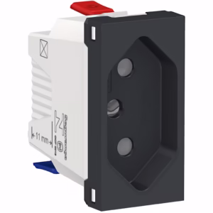 Modulo Tomada 3 Pinos 10A Automatico Orion Preto S70205194 - Schneider