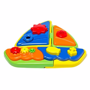 Brinquedo Montar Bebe Primeira Infancia Play Time Quebra-cabeca Veleiro - Cotiplas