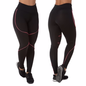 Leggings Academia Borboleta de Poliamida Moda Feminina Fitness