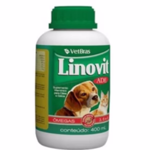 Linovit ADE Suplemento Vitamínico para Cães e Gatos VetBras