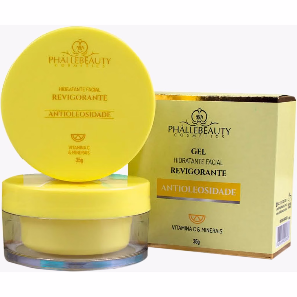 Gel Hidratante Facial Revigorante PhálleBeauty PH0562
