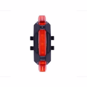 Lanterna Bike Led Recarregável Forte Sinalizador Bicicleta Traseira Forte Ciclista Ciclismo USB 4 Modos Uso