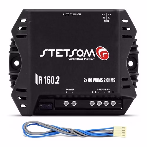 Módulo Stetsom Para Som De Carro Interno 160w Rms 2 Canais - Imagem 2