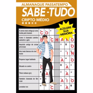 Almanaque Passatempo - Sabe tudo - Cripto - Nível médio