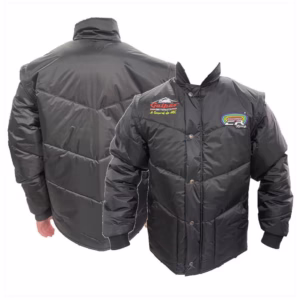 Jaqueta Tradicional California Racing Preta Motoboy Motoqueiro Frio